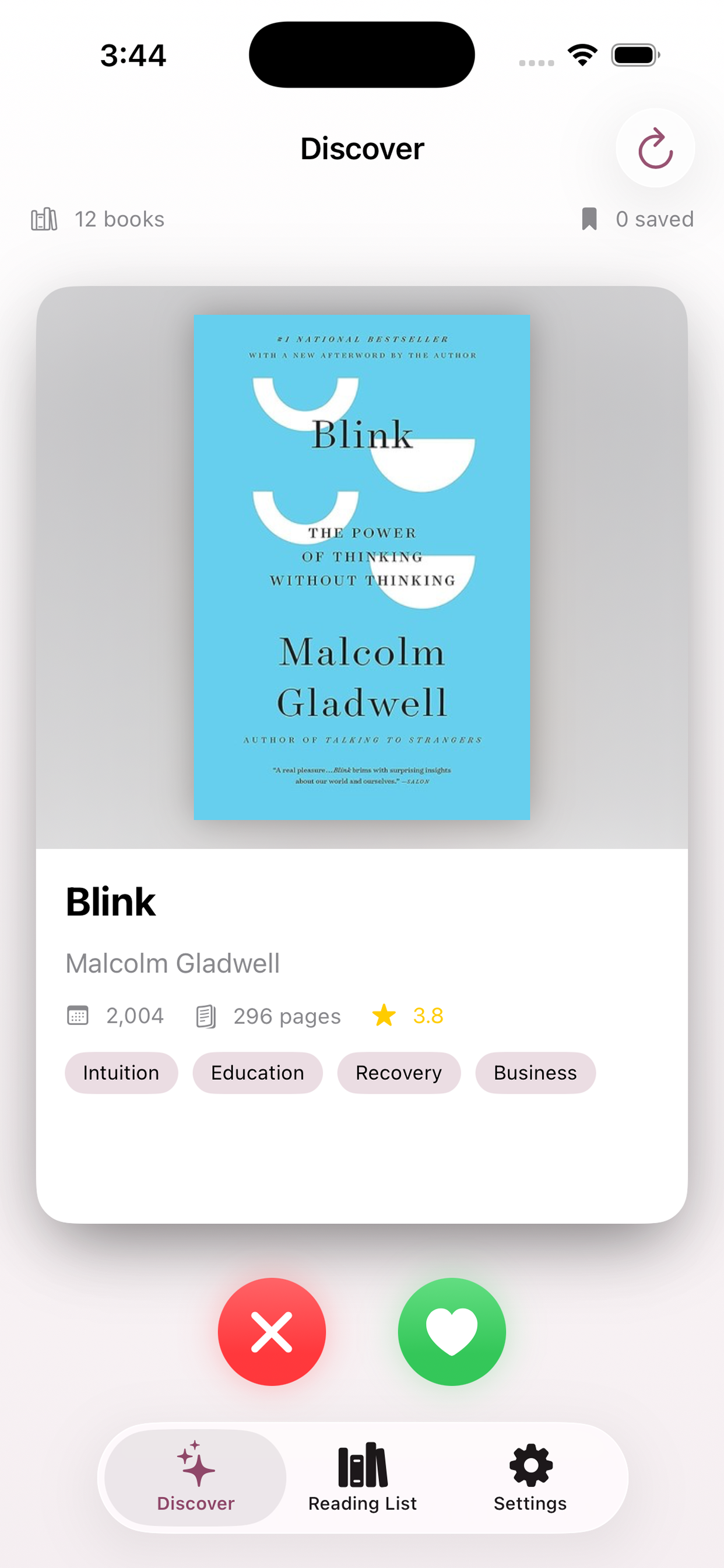 The Good Book Club app interface screenshot 5