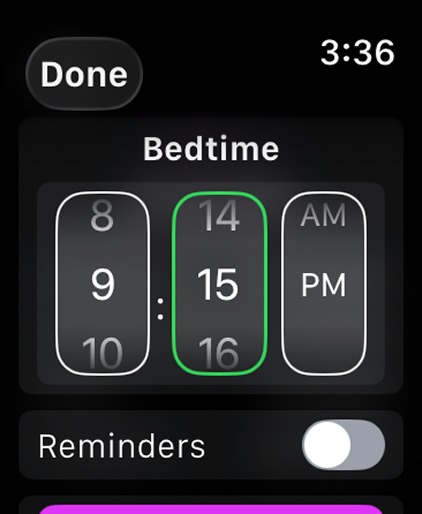 Wind-Down app interface screenshot 5